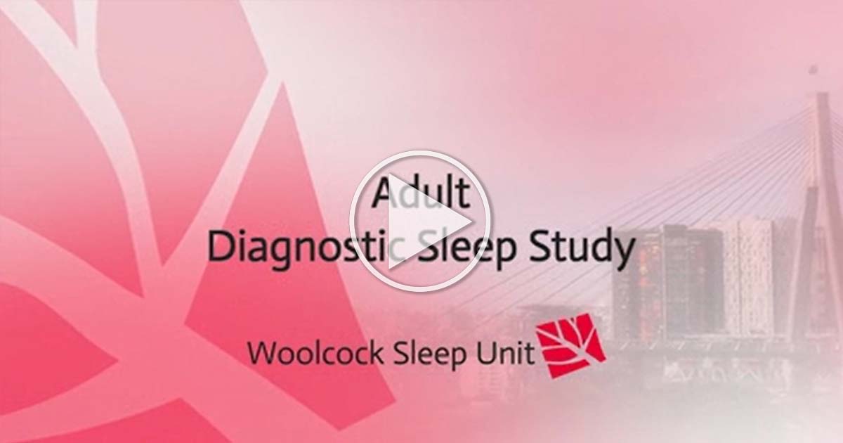 Adult diagnostic sleep study information video