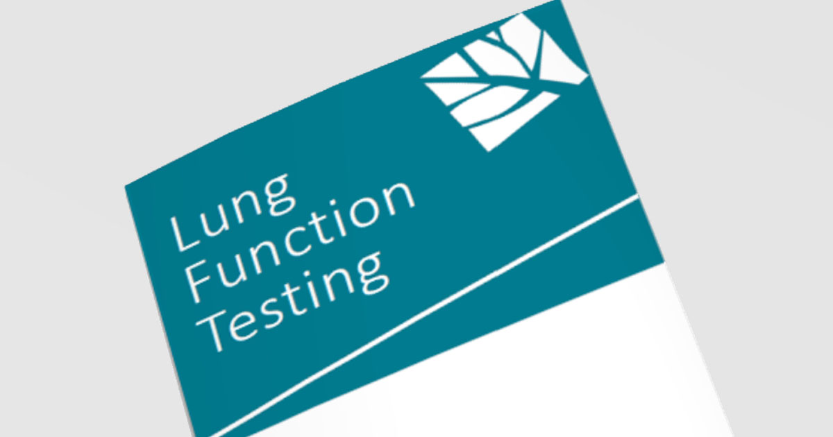 Lung function testing