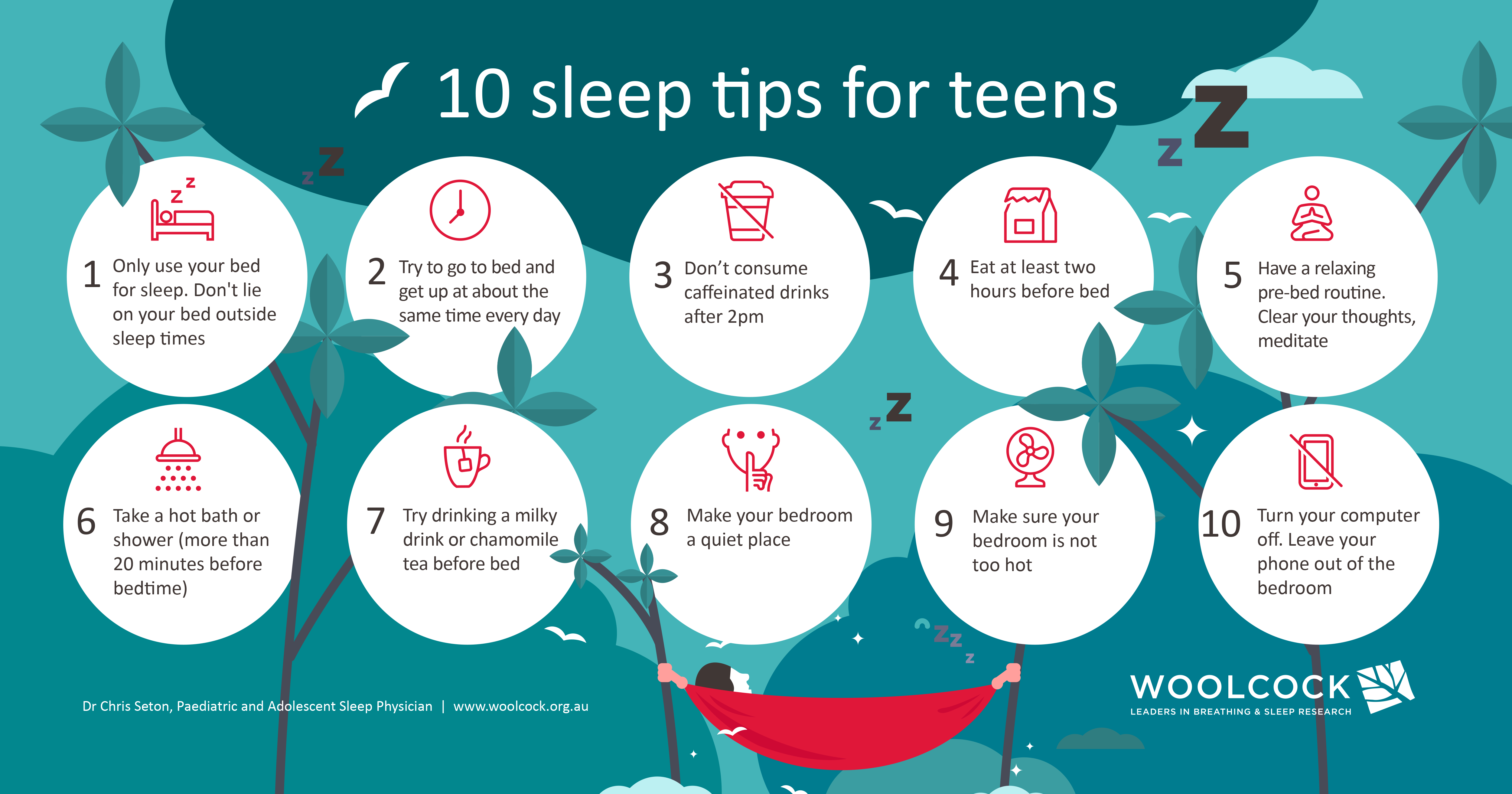 Tips To Help Young People Sleep Better 